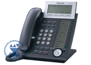 Телефон системный IP Panasonic KX-NT366RU-B
