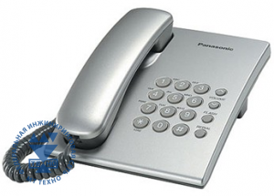 Телефон Panasonic KX-TS2350RU серебристый