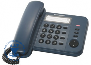 Телефон Panasonic KX-TS2352RU синий