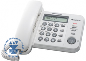 Телефон Panasonic KX-TS2356RU белый
