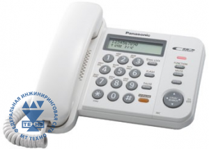 Телефон Panasonic KX-TS2358RU белый
