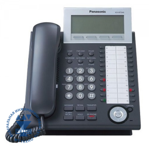 Телефон системный Panasonic KX-DT346RU-B