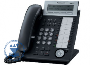 Телефон системный Panasonic KX-DT333RU-B