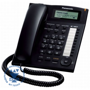 Телефон Panasonic KX-TS2388RU чёрный