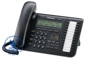 Телефон системный IP Panasonic KX-NT543RU-B